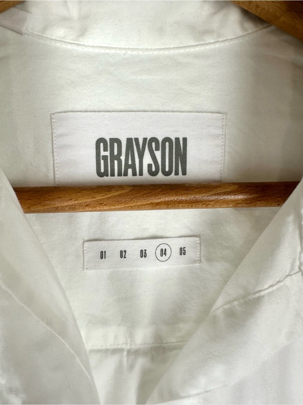 Grayson The Hero Button Down Shirt NWT Classic Sophia White - Picture 10 of 14